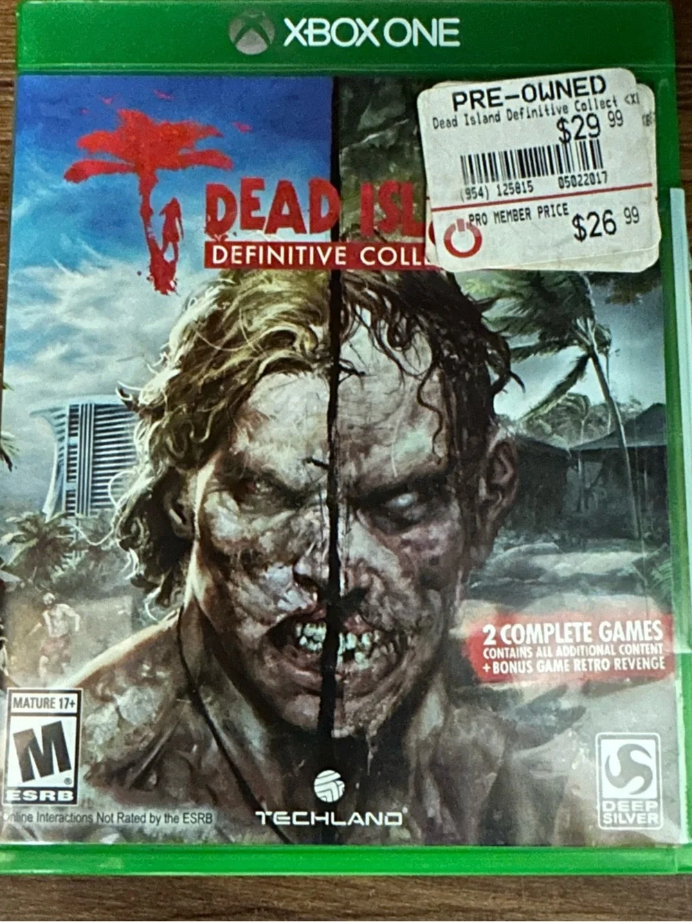 Dead Island Definitive Collection - Xbox One (Remastered Zombie Action / 2 Games